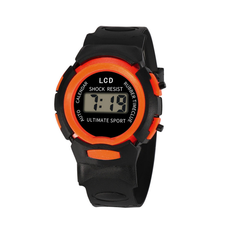 Children's Watch Led Sport Flash Digital Waterproof Clock For Boys Girls Multifunction Watches