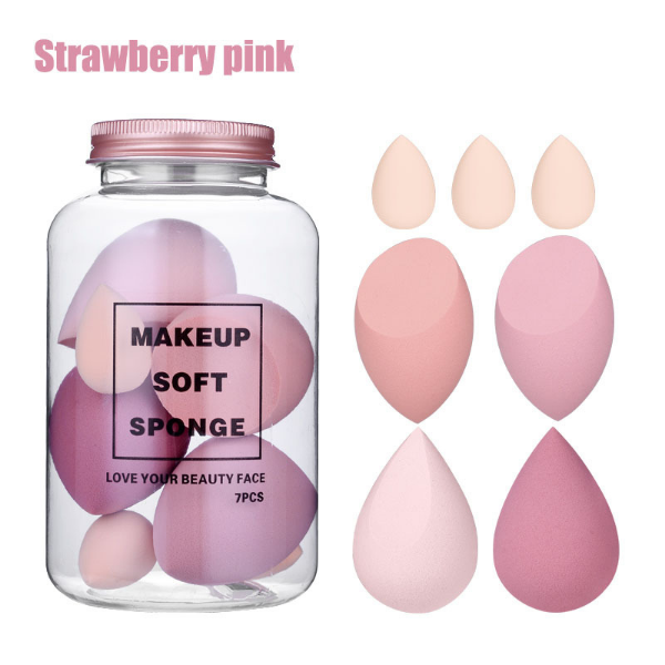 7Pcs/Set Makeup Sponge Set Face Beauty Cosmetic Powder Puff For Makeup