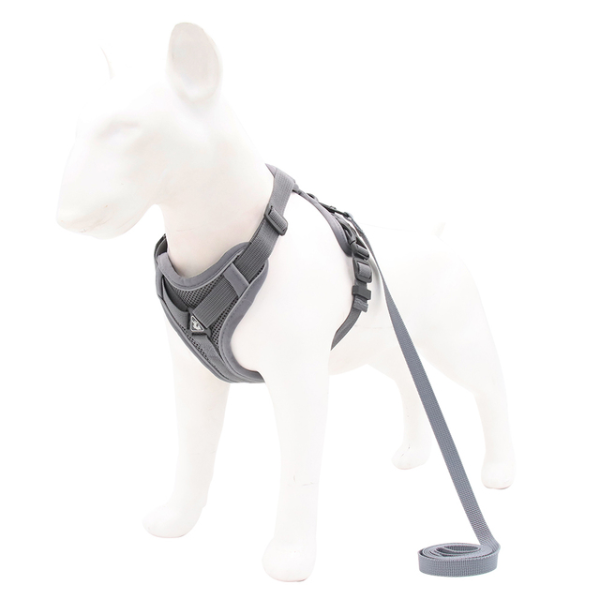 Adjustable Dog Harness No PullReflective Cat Harness Leash Set Breathable Puppy  Pet Products