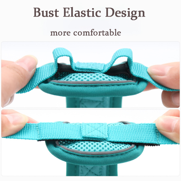 Adjustable Dog Harness No PullReflective Cat Harness Leash Set Breathable Puppy  Pet Products