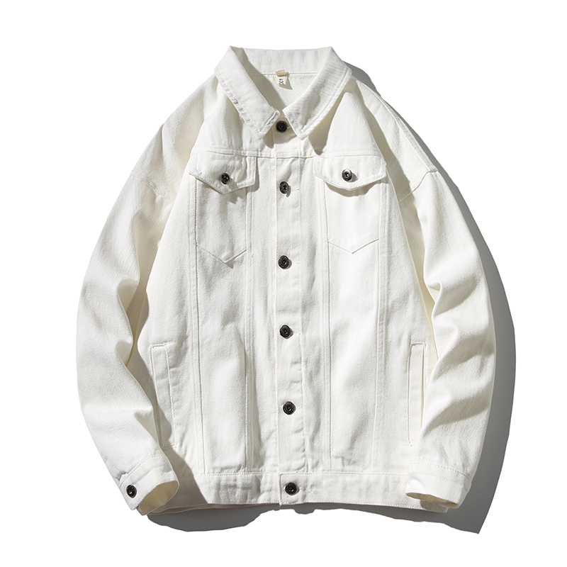 2021 Spring Autumn Denim Jacket Men's Hip Hop Jeans Coat Solid Men Jeans Jacket  Suits & Blazers