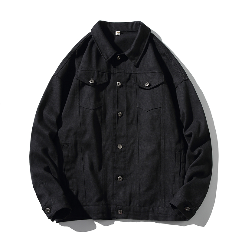 2021 Spring Autumn Denim Jacket Men's Hip Hop Jeans Coat Solid Men Jeans Jacket  Suits & Blazers