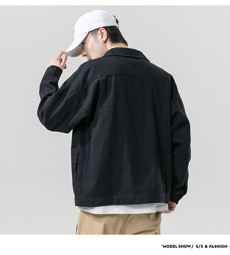 2021 Spring Autumn Denim Jacket Men's Hip Hop Jeans Coat Solid Men Jeans Jacket  Suits & Blazers