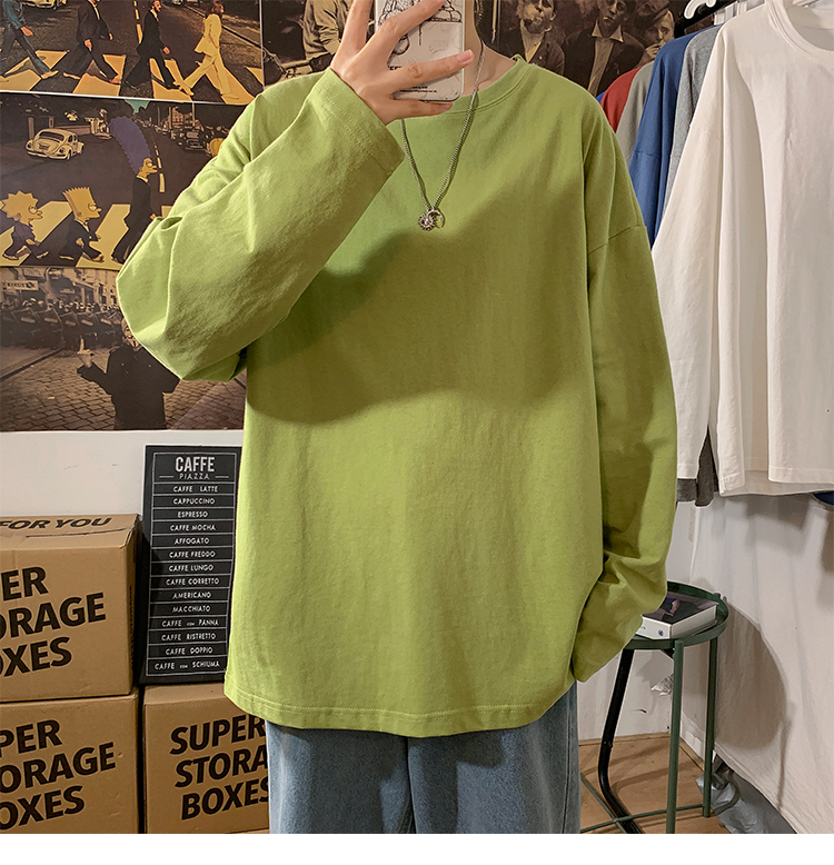 LEGIBLE 2021 Autumn Long sleeve T-Shirt Women Basic Tee Shirt Oversize T Shirt Women Tops