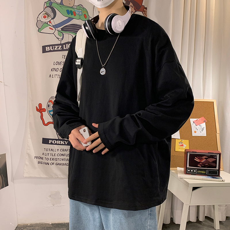 LEGIBLE 2021 Autumn Long sleeve T-Shirt Women Basic Tee Shirt Oversize T Shirt Women Tops