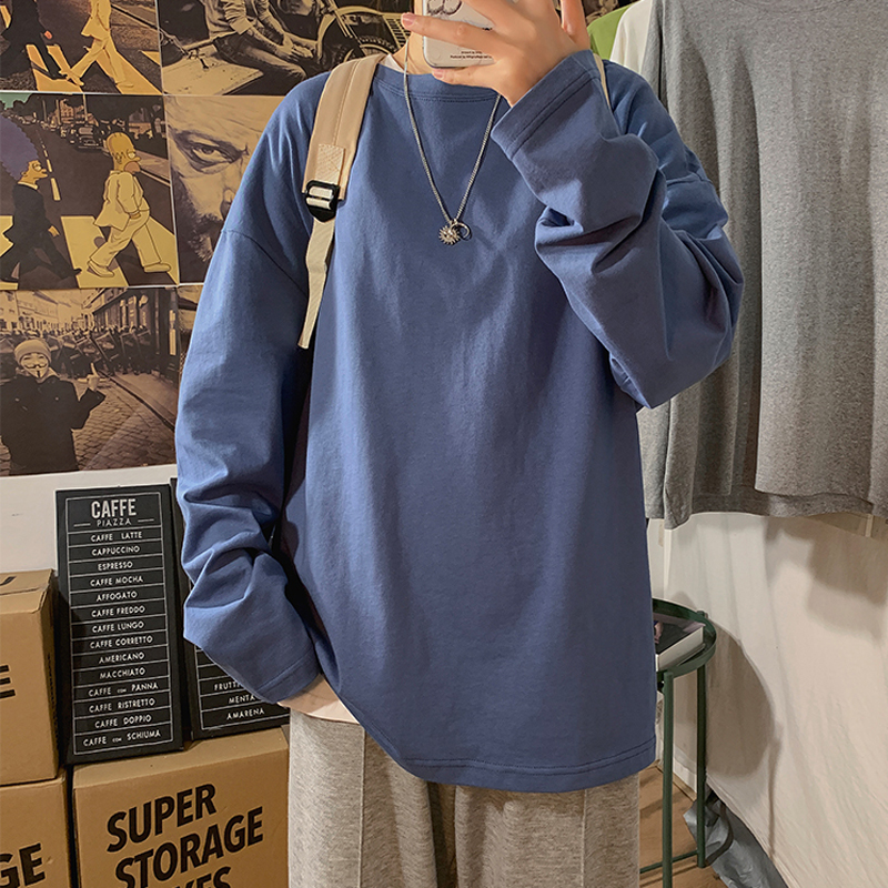 LEGIBLE 2021 Autumn Long sleeve T-Shirt Women Basic Tee Shirt Oversize T Shirt Women Tops