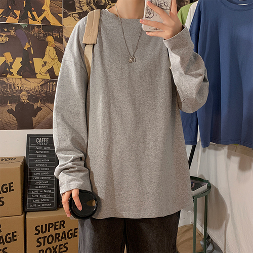 LEGIBLE 2021 Autumn Long sleeve T-Shirt Women Basic Tee Shirt Oversize T Shirt Women Tops