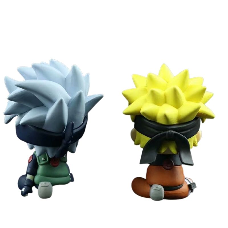 Anime Naruto Figure Uzumaki Naruto Kakashi Uchiha Sasuke Itachi Cute Interior Accessories