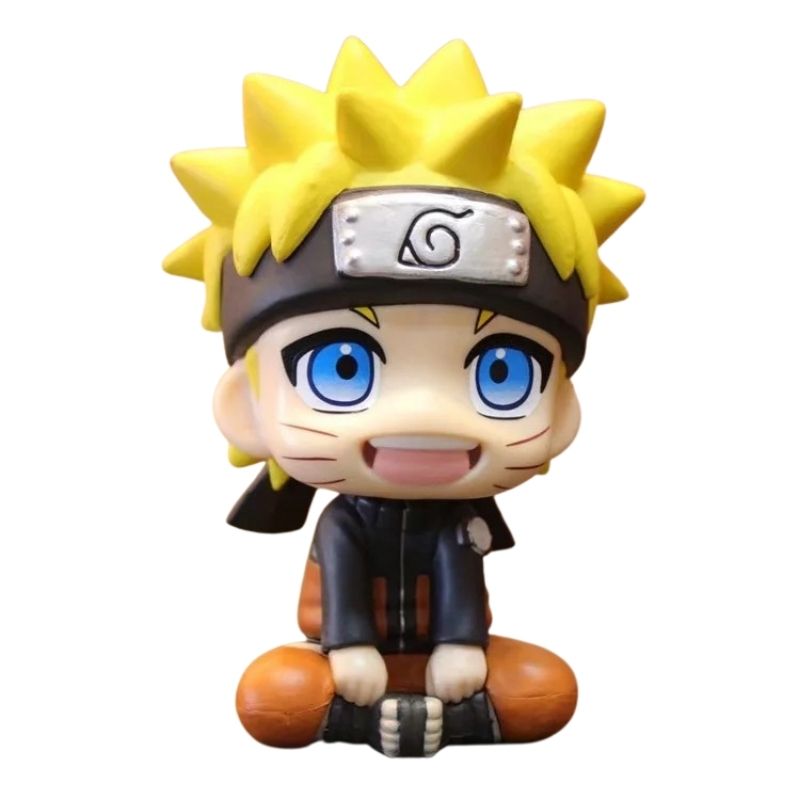 Anime Naruto Figure Uzumaki Naruto Kakashi Uchiha Sasuke Itachi Cute Interior Accessories