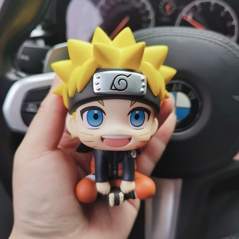 Anime Naruto Figure Uzumaki Naruto Kakashi Uchiha Sasuke Itachi Cute Interior Accessories
