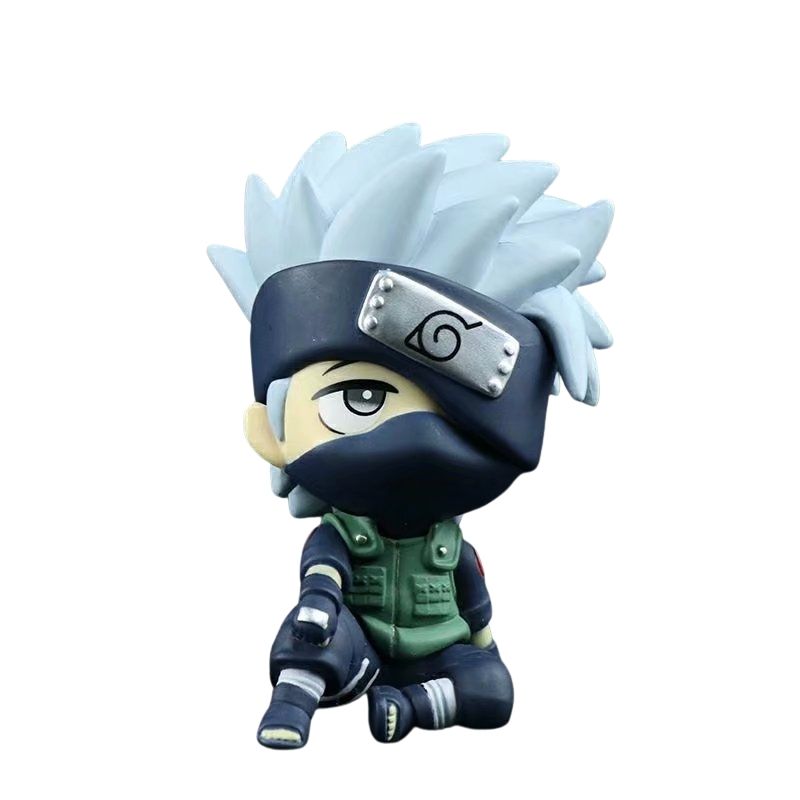 Anime Naruto Figure Uzumaki Naruto Kakashi Uchiha Sasuke Itachi Cute Interior Accessories