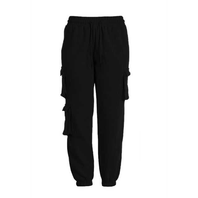 Spring Autumn Vintage Patchwork Joggers Sweatpants Harajuku Woman Trousers Elastics Trousers & Leggings
