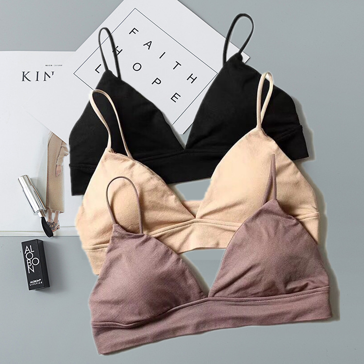 Fashion Women Seamless Tube Tops Lingerie Push Up Bralette Backless Bra Bandeau Slim Lingerie