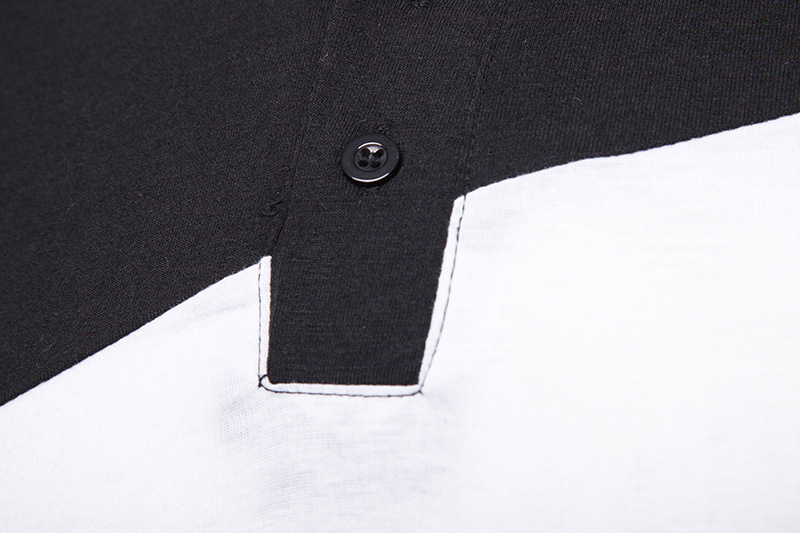 ZOGAA Polo Shirts Male Formal Striped Patchwork Casual Polo Homme Men's Business T-shirts & Polos