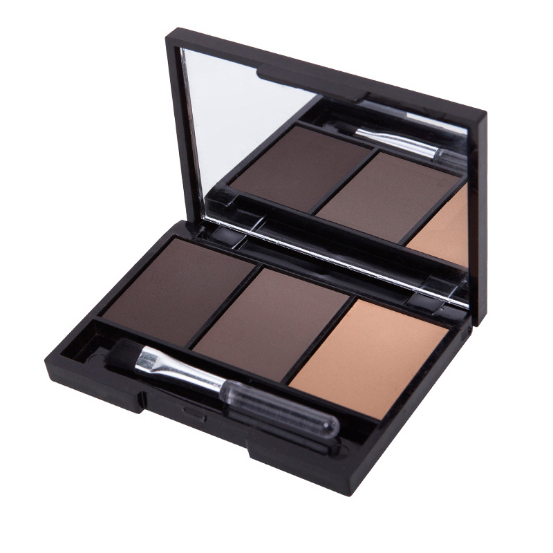 new hot  3 color eyebrow powder wholesale 3 groups of colors can be durable and easy to apply color makeup
