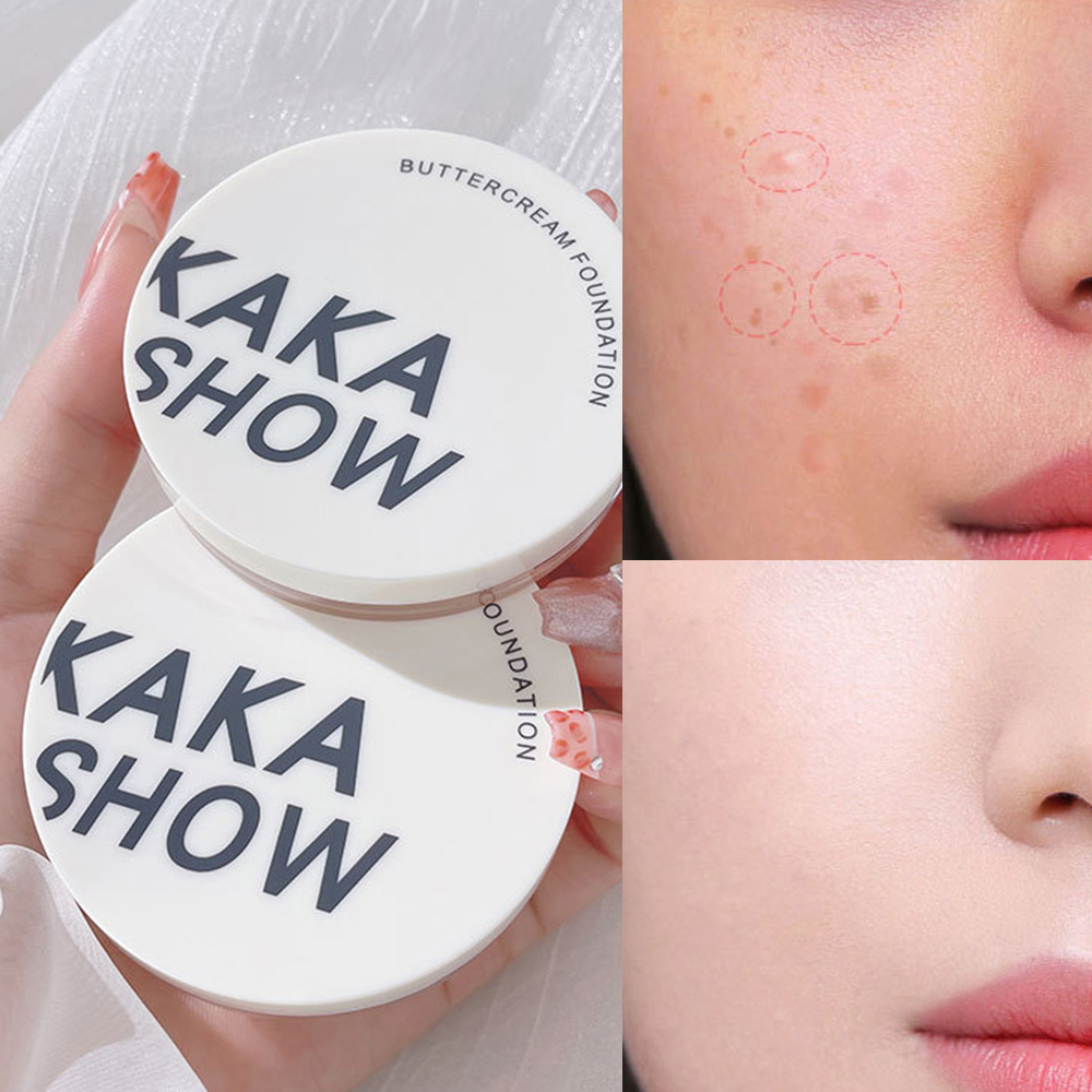 Concealer Foundation Cream Waterproof Long Lasting Deep Complexion Dark Circles Acne Marks Cover Spots Moisturize Face Makeup