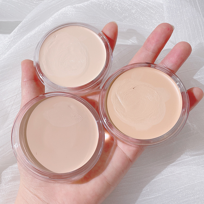 Concealer Foundation Cream Waterproof Long Lasting Deep Complexion Dark Circles Acne Marks Cover Spots Moisturize Face Makeup