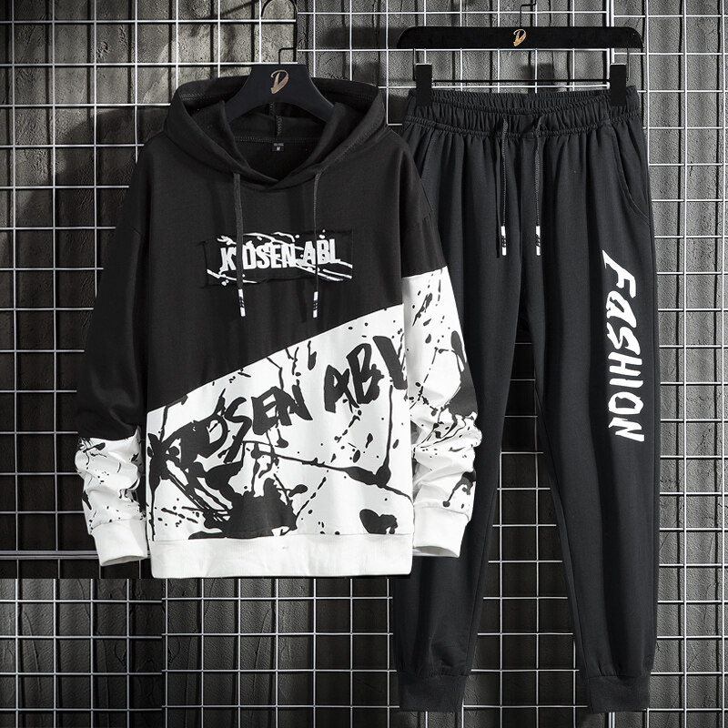 New  A/Winter Men's Tracksuit Leisure Hooded trend fashion Sweater