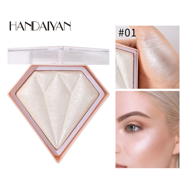 HANDAIYAN 5 Color Highlighter Palette Makeup Face Contour Powder Bronzer Make Up Blusher Makeup