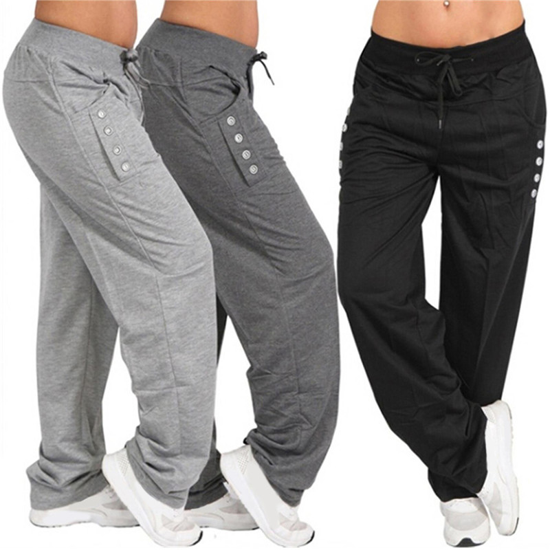 2021Spring And Summer Men's Sports Pants Stretch Plus Size Running Fitness Casual Trousers Sweatpants Trousers