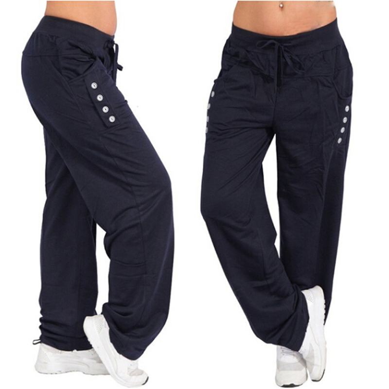 2021Spring And Summer Men's Sports Pants Stretch Plus Size Running Fitness Casual Trousers Sweatpants Trousers