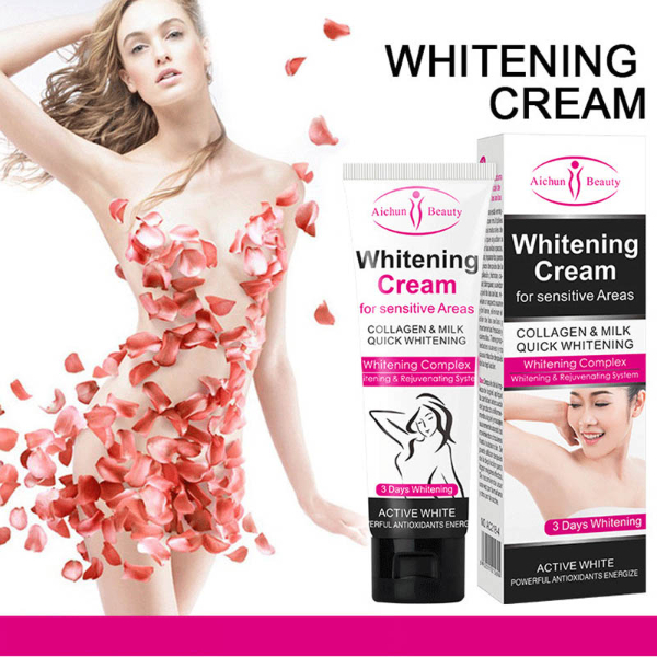 3Days Armpit Whitening Cream Skin Lightening Bleaching Cream For Underarm Dark Skin Legs Knees  Skin Care