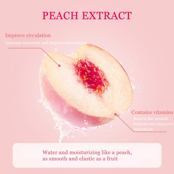 30pcs/box Peach Niacinamide Sleeping Mask Shrink Pore Brush Mask Moisturizing Disposable Mask Skin Care