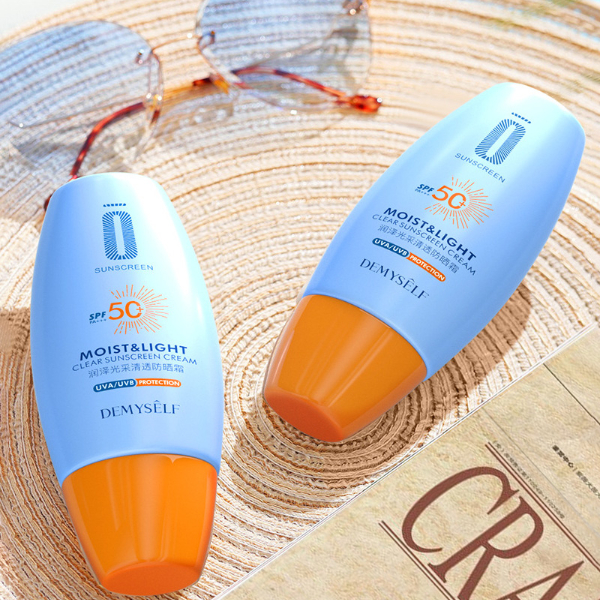 1Pcs Sunscreen SPF50+ Whitening Translucent Oil Control Sunscreen Gel Protective Cream Moisturizing Face Body Skin Care