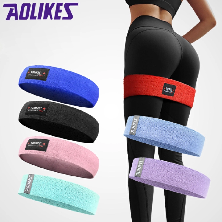 Sports Hip Circle Loop Resistance Band Workout Exercise For Legs Thigh Glute Indoor Sports Exercise Slimming Shaping and Fitness  Indoor Sports Yoga tension band elastic band female hip loop fitness
