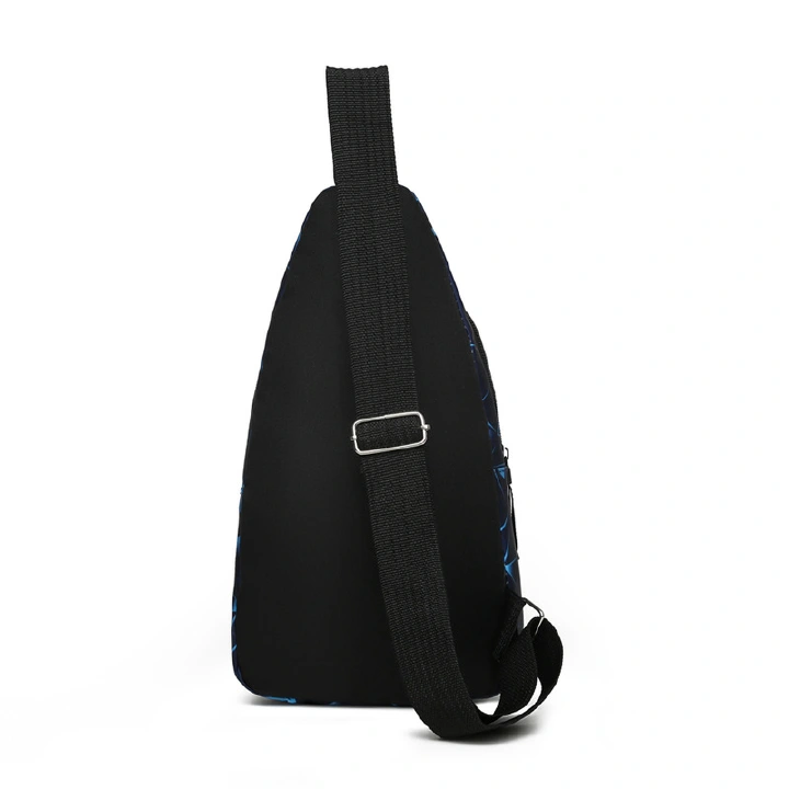 Cross-Body Sling Bags Wear-Resistant Oxford Fabric Double Zipper Workmanship Fine Lightweight Outdoor Leisure Travel Sports Men's Single Shoulder Crossbody Bag