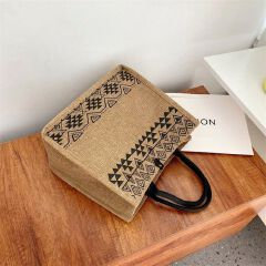 Tote Bags  Popular Linen Simple Arts And Leisure Students Class Handbag Out Of Office Female Bag    handbags