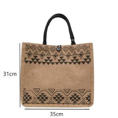 Tote Bags  Popular Linen Simple Arts And Leisure Students Class Handbag Out Of Office Female Bag    handbags