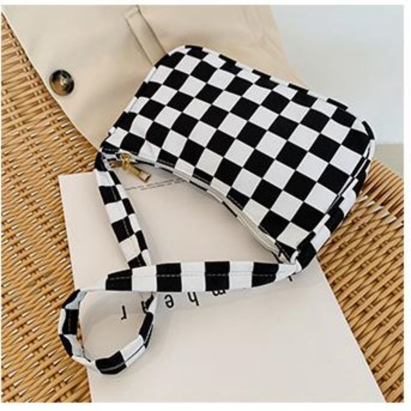 Nylon Fabric Material Exquisite Workmanship Soft And Comfortable Zipper Open And Close Shopping Commuter Shoulder Bags