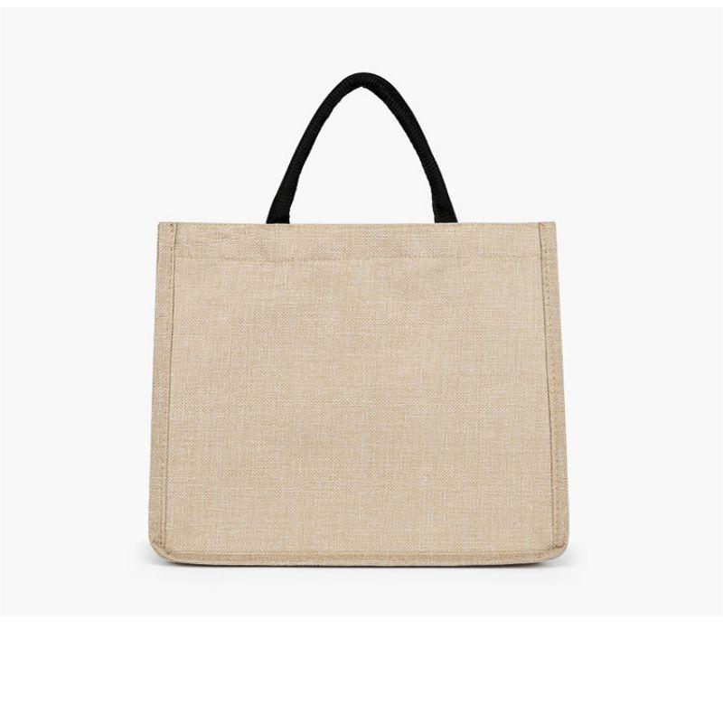 Tote Bags Canvas Material Thickened Fabric Shoulder Strap Large Capacity Soft Comfortable Fine Workmanship Shopping Shopping Portable Tote Bag