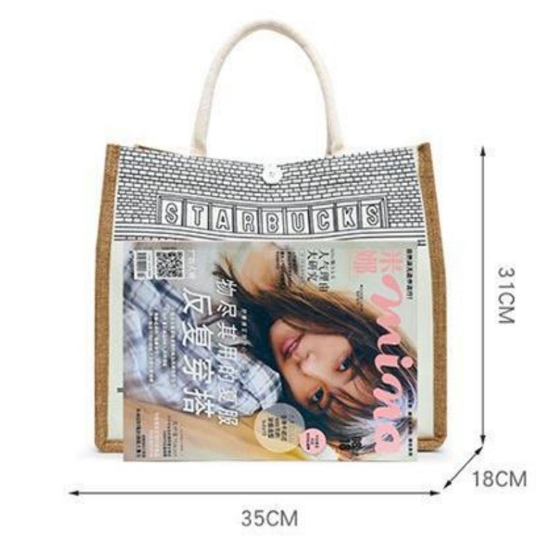 Tote Bags Large Capacity Soft Comfort Fine Workmanship Shopping Daily Travel Portable Tote Square Bag