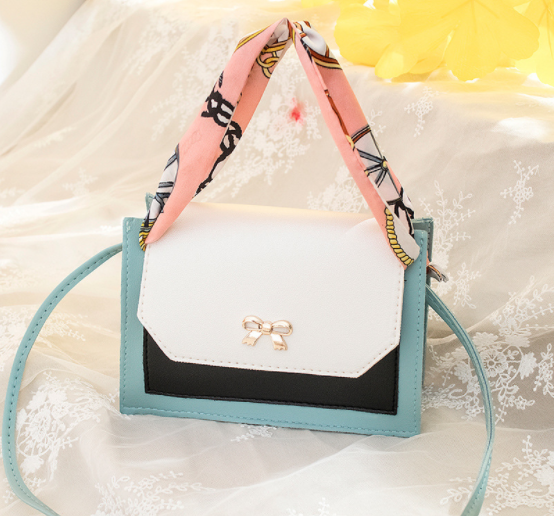 Elegant Women Handbags  Leather Shoulder Bag Ladies Cross body silk scarves Bags Christmas gift