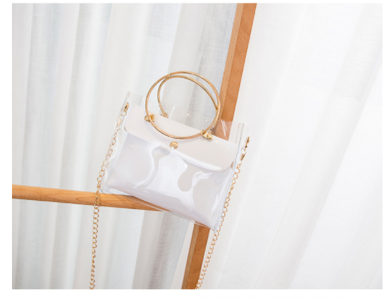 Elegant Women Handbags  Leather and PVC Shoulder Bag Ladies Cross body double Bags Christmas gift