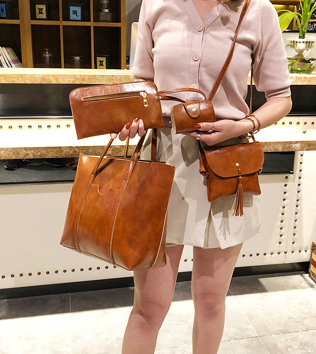 2019 New Fashion Women&apos;s Handbags PU Leather Shoulder Bag 4 Colors For Party Wedding Holiday