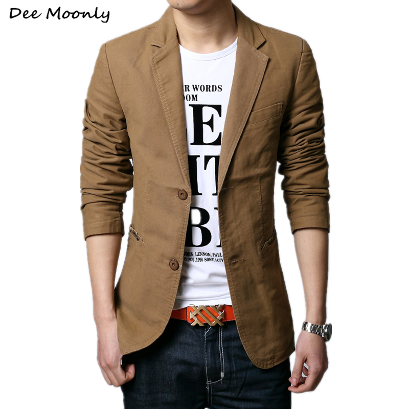 Spring Autumn New Men Blazer Fashion Slim casual blazer for Men Brand Mens Suits &amp; Blazers
