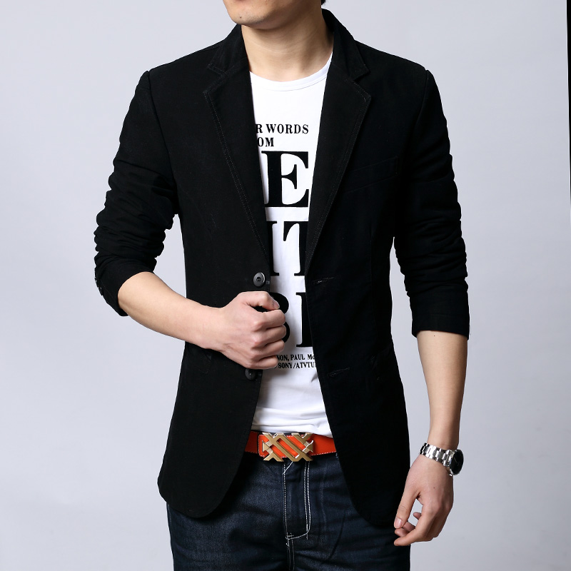 Spring Autumn New Men Blazer Fashion Slim casual blazer for Men Brand Mens Suits &amp; Blazers