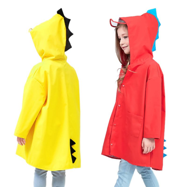 Children Raincoat kids Baby Waterproof Raincoat Rain Coat Cute Cartoon Dinosaur Baby Baby Care