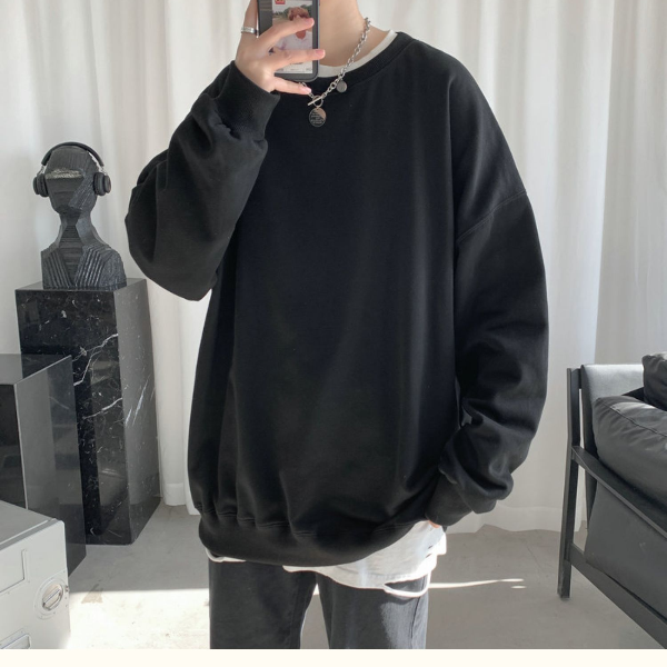 2021 Hoodies Sweatshirt Mens Black White Hip Hop Punk Pullover Sweatshirts, Cardigans & Hoodies