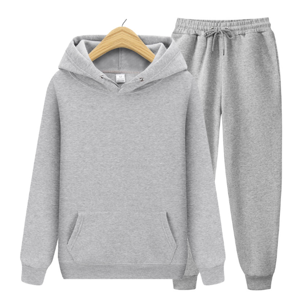 2020 new Men's ladies casual wear suit sportswear suit solid color Sweatshirts, Cardigans & Hoodies