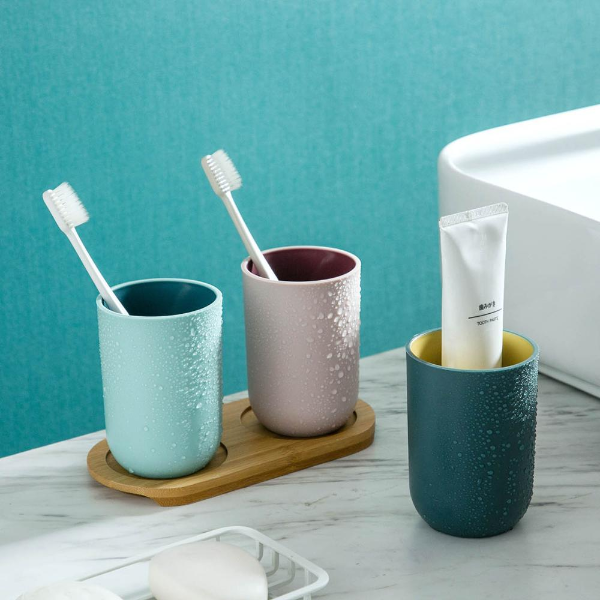 Bathroom Tumblers Store Toothbrushes  Toothpaste And Cleaning Supplies Bathroom Products