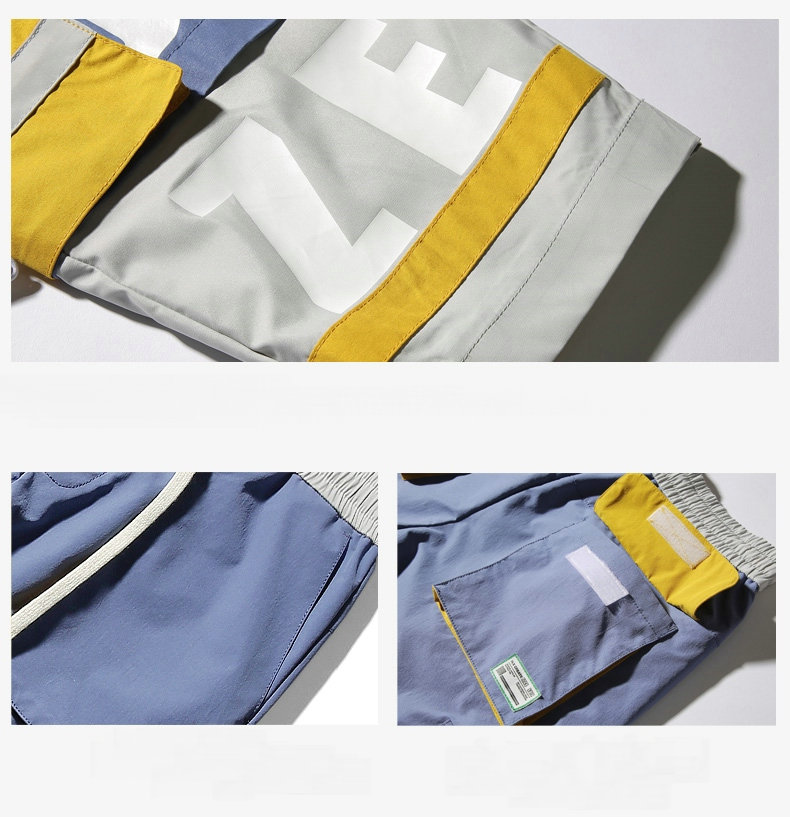 Summer Men's Cargo Pants 2021 Loose Hip Hop Trousers Male Side Pockets Casual Trousers