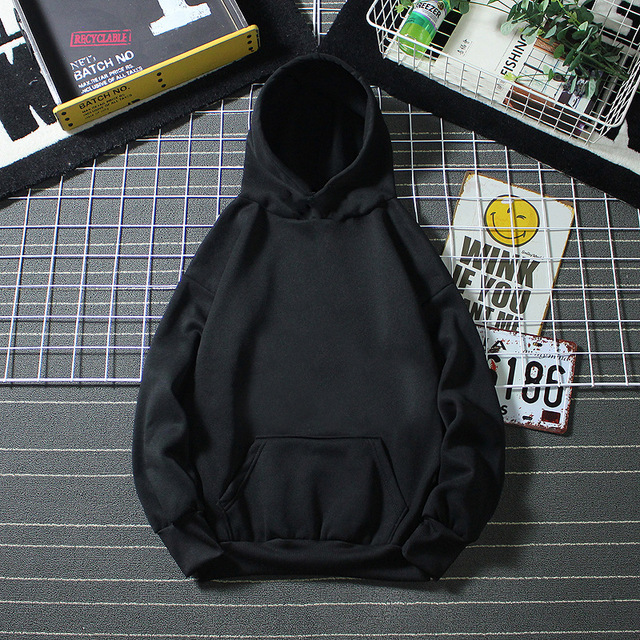Hooded Sweatshirt Men S-4XL Jumpers Soft Oversized Hoodie Light Plate Long Sleeve Sweatshirts, Cardigans & Hoodies