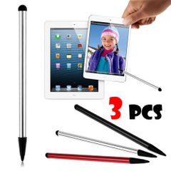3pc Capacitive Pen Touch Screen Stylus Pencil For Iphone/samsung/ipad Tablet Stylus Pens random one size red+balck one size