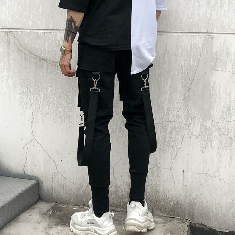2021 New Fashion Hip Hop Sweatpants men Black Mens Joggers Harem Pants Trousers