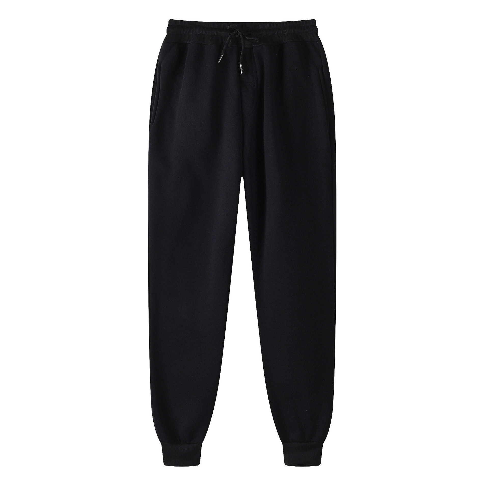 Brand Pants Men And Women Winter Casual Pants Fashion Jogging Autumn Black Trousers