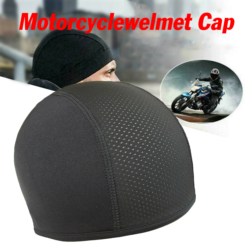 Moisture Wicking Cooling Skull Cap Helmet Inner Cooling Cap Sweat Band Hats & Caps